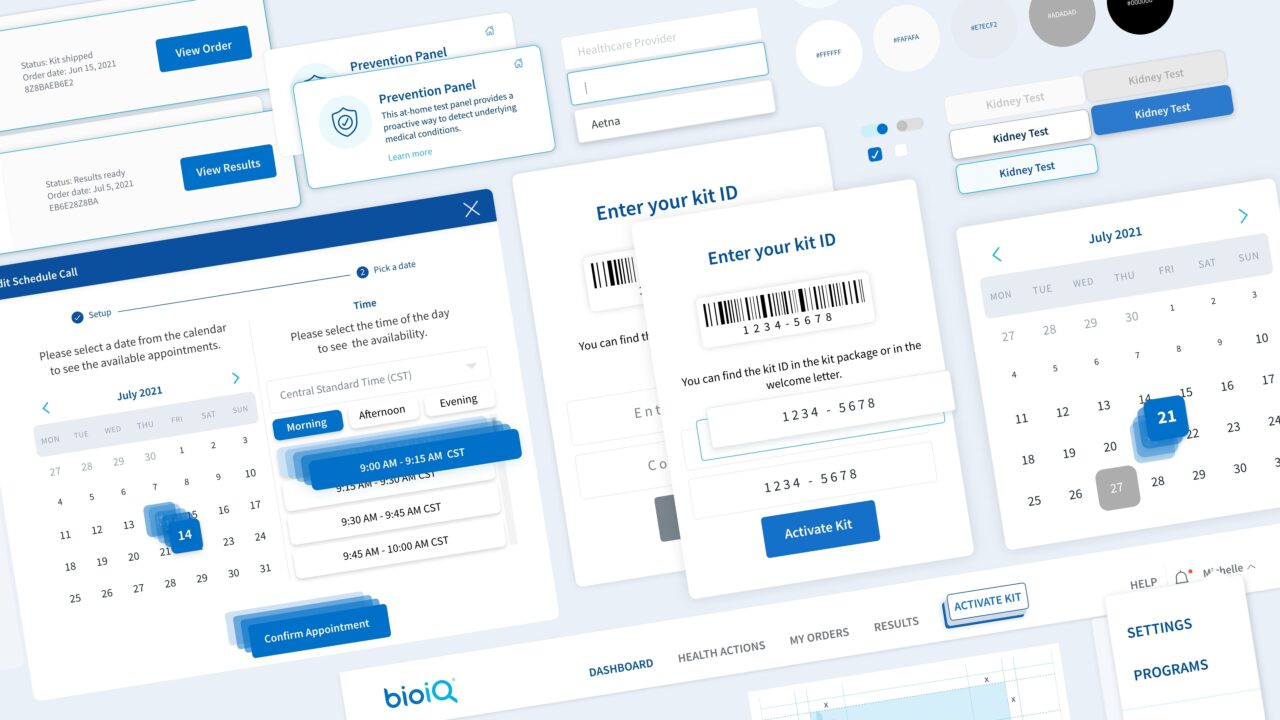 Health Tech portal for patient - BioIQ - Diego Bogotá