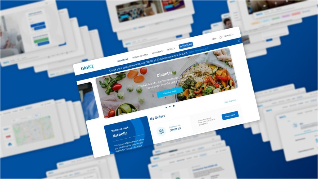 Health Tech portal for patient - BioIQ - Diego Bogotá