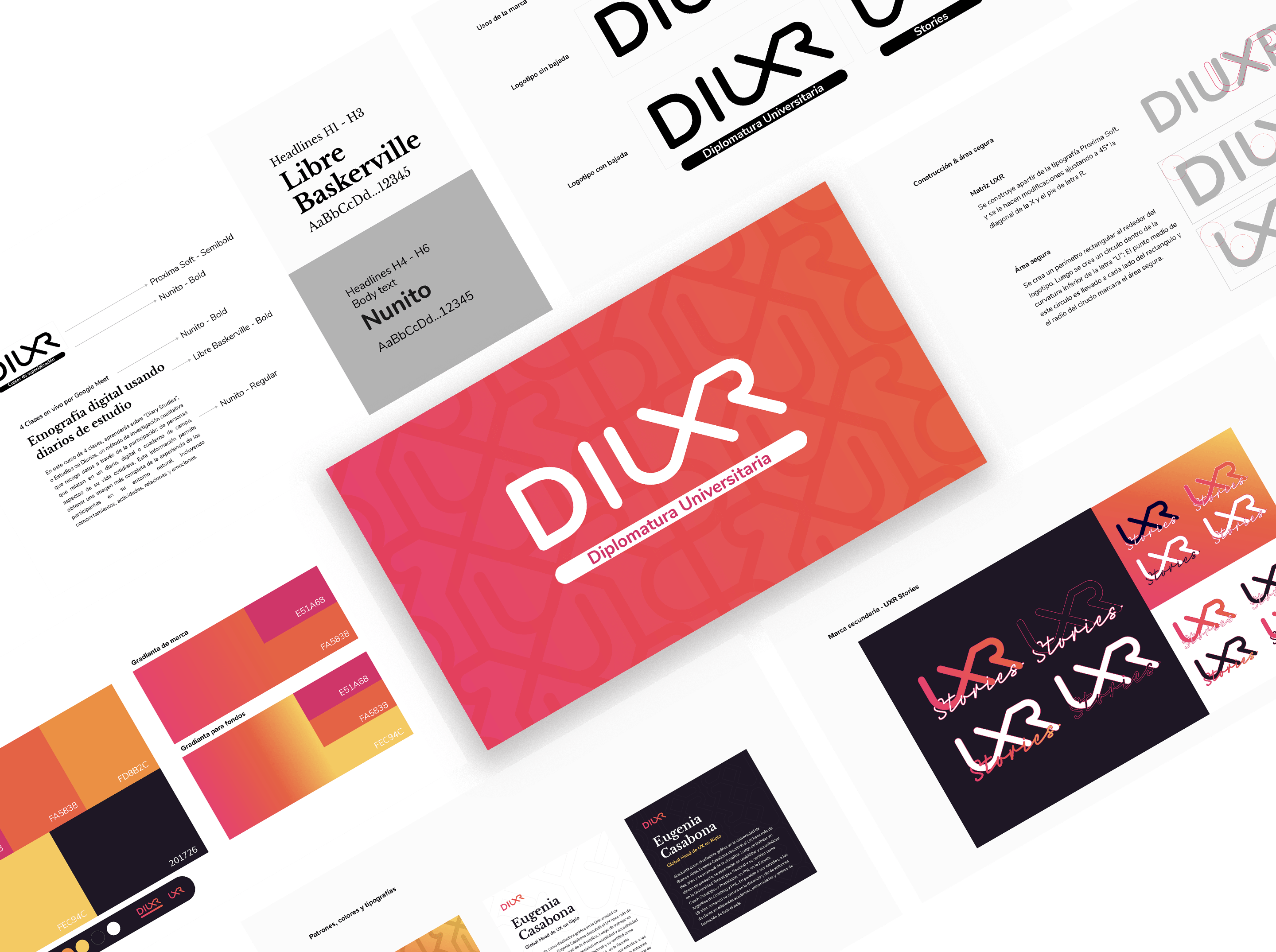 Brand guidelines, rebranding, logo design, concepto DIUXR, diego bogota